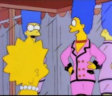 Marge Simpson pink dress